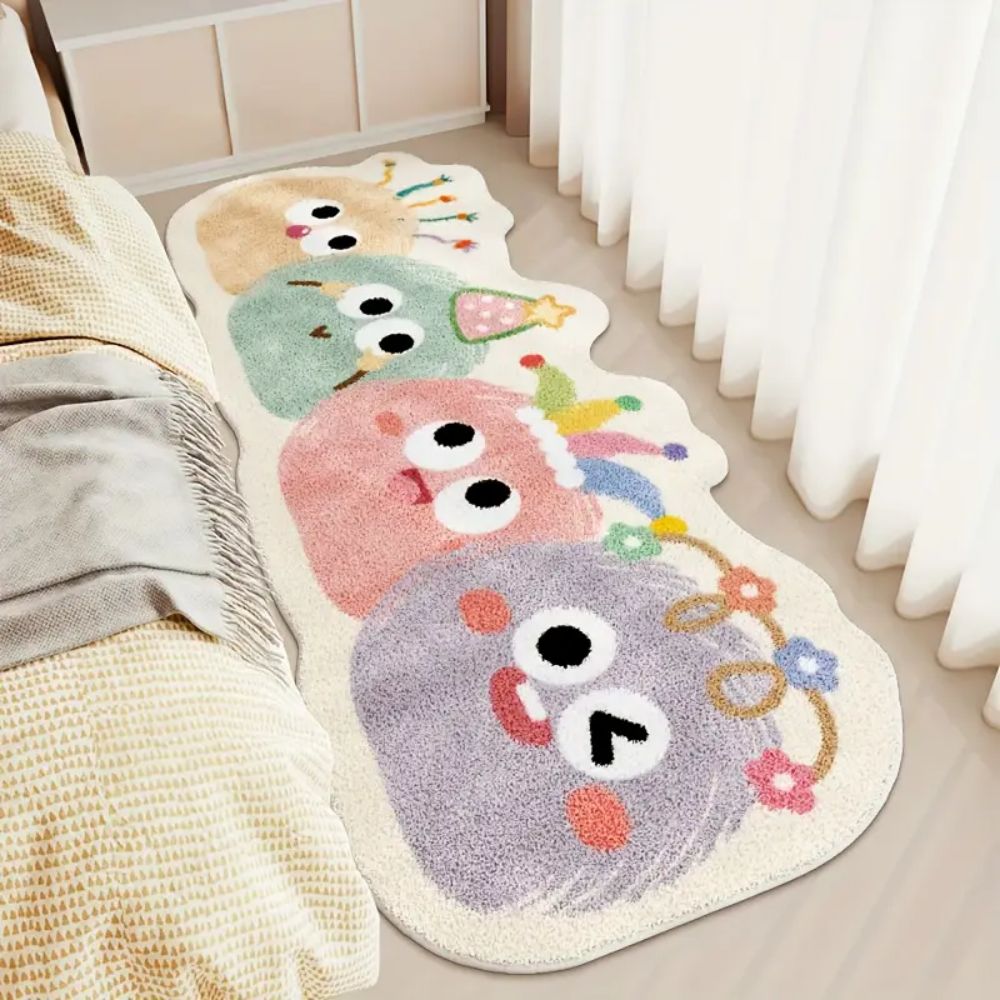 Home Decor Dopamine - VIKAMA 만화 도파민 롱 카펫, 불규칙한
