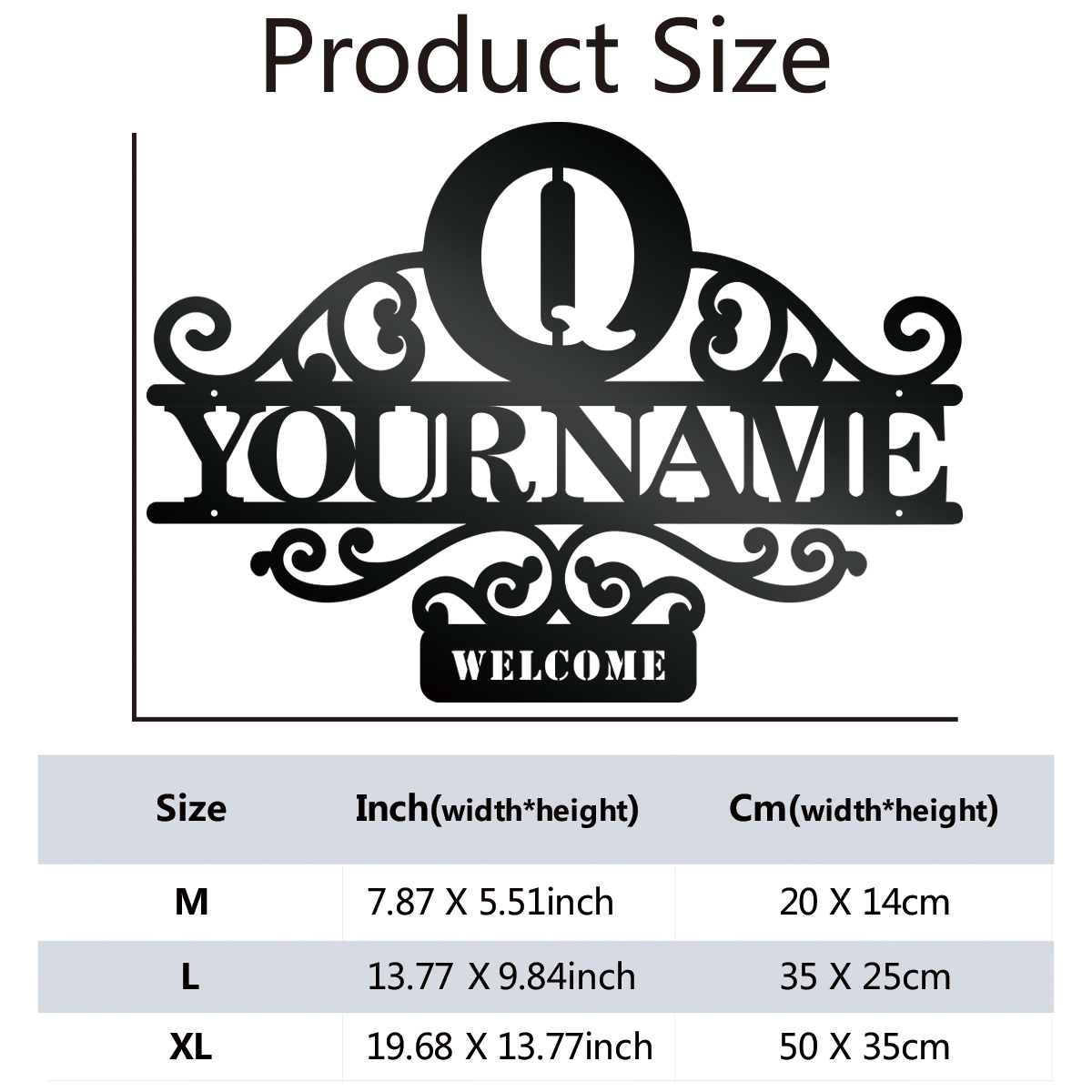 Home Decor Reviews - 1 pc 멋진 편지 사용자 정의