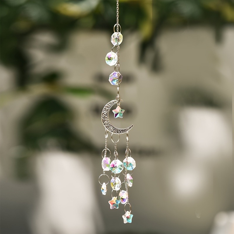 Crystal Sun Catcher - K9 크리스탈 레인보우 선캐쳐(사랑의 하트와 달