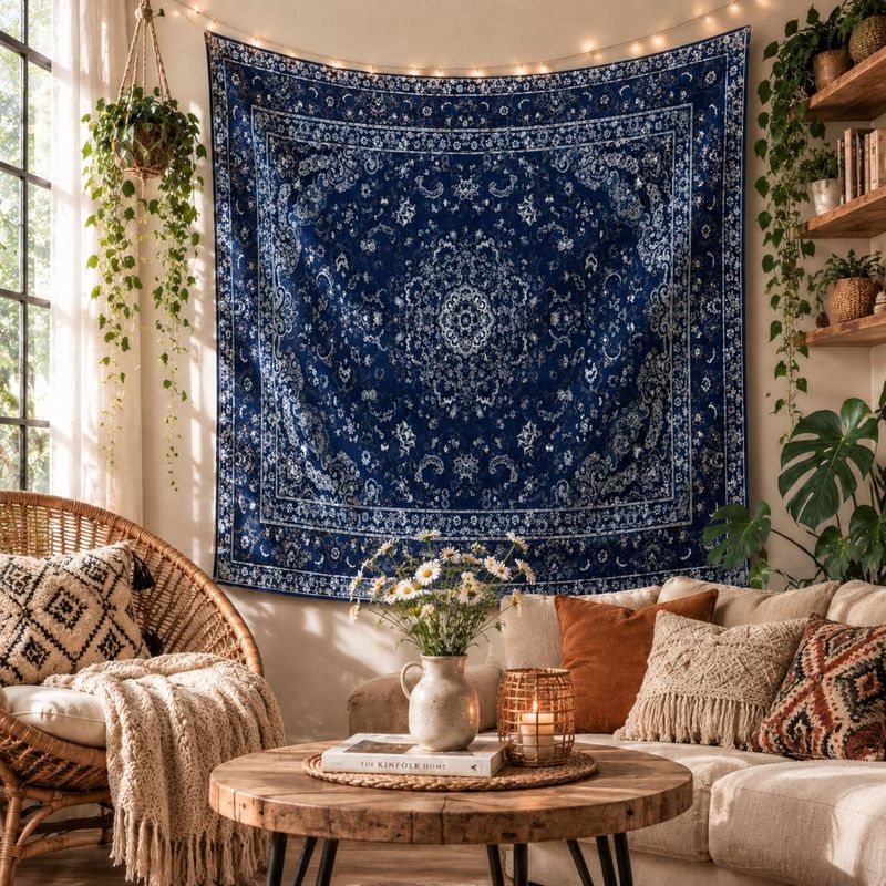 Home Decor Quotes On Wall - VIKAMA 벽걸이 태피스트리, 보헤미안 스타일의 나무