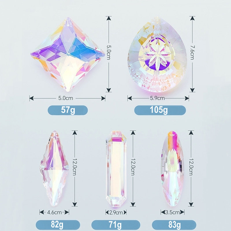 대형 크리스탈 선캐처 프리즘 다채로운 걸이식 유리 펜던 - Crystal Sun Catcher 리뷰 및 가격
