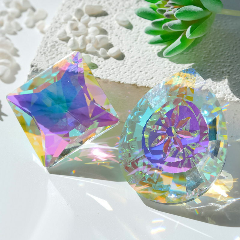 대형 크리스탈 선캐처 프리즘 다채로운 걸이식 유리 펜던 - Crystal Sun Catcher 리뷰 및 가격