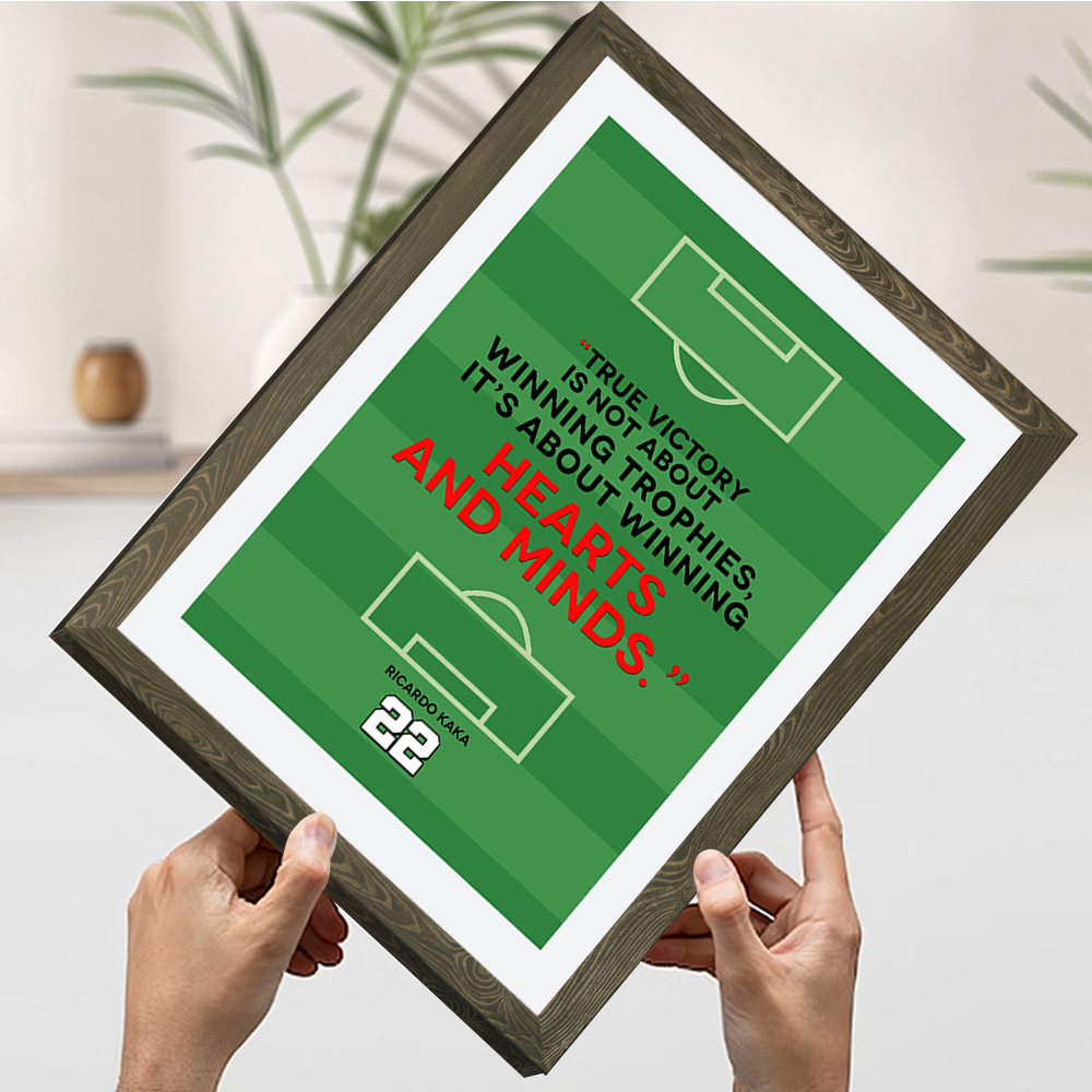 리카르도 카카의 축구장 인쇄 포스터, 맞춤형 사진 벽  - Home Decor Quotes On Wall 리뷰 및 가격