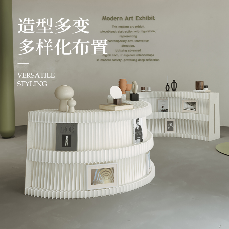 접이식 책장 신문 선반 제품 전시 보관 잡지 그림책 브 - Home Decor Brochure 리뷰 및 가격