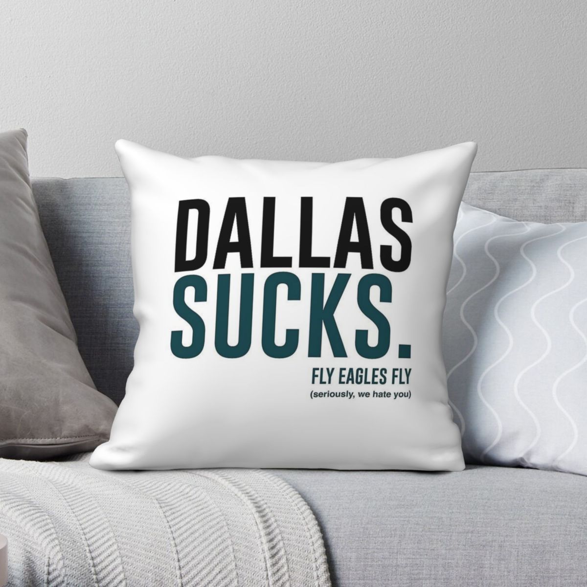 달라스 빨아주는 플라이 이글스 플라이 스퀘어 베개 케이 - Home Decor Dallas 리뷰 및 가격