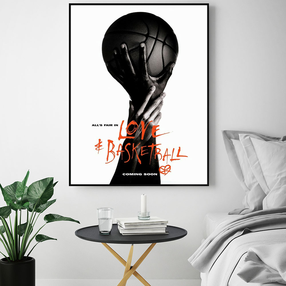 스포츠 사랑 농구 캔버스 페인팅 동기 지수, 홈 HD  - Home Decor Quotes On Wall 리뷰 및 가격