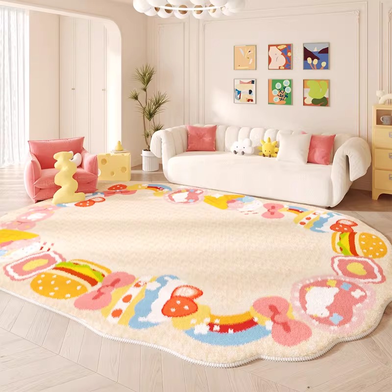 거실용 카펫 부드럽고 푹신한 바닥 매트 핑크 도파민 러 - Home Decor Dopamine 리뷰 및 가격