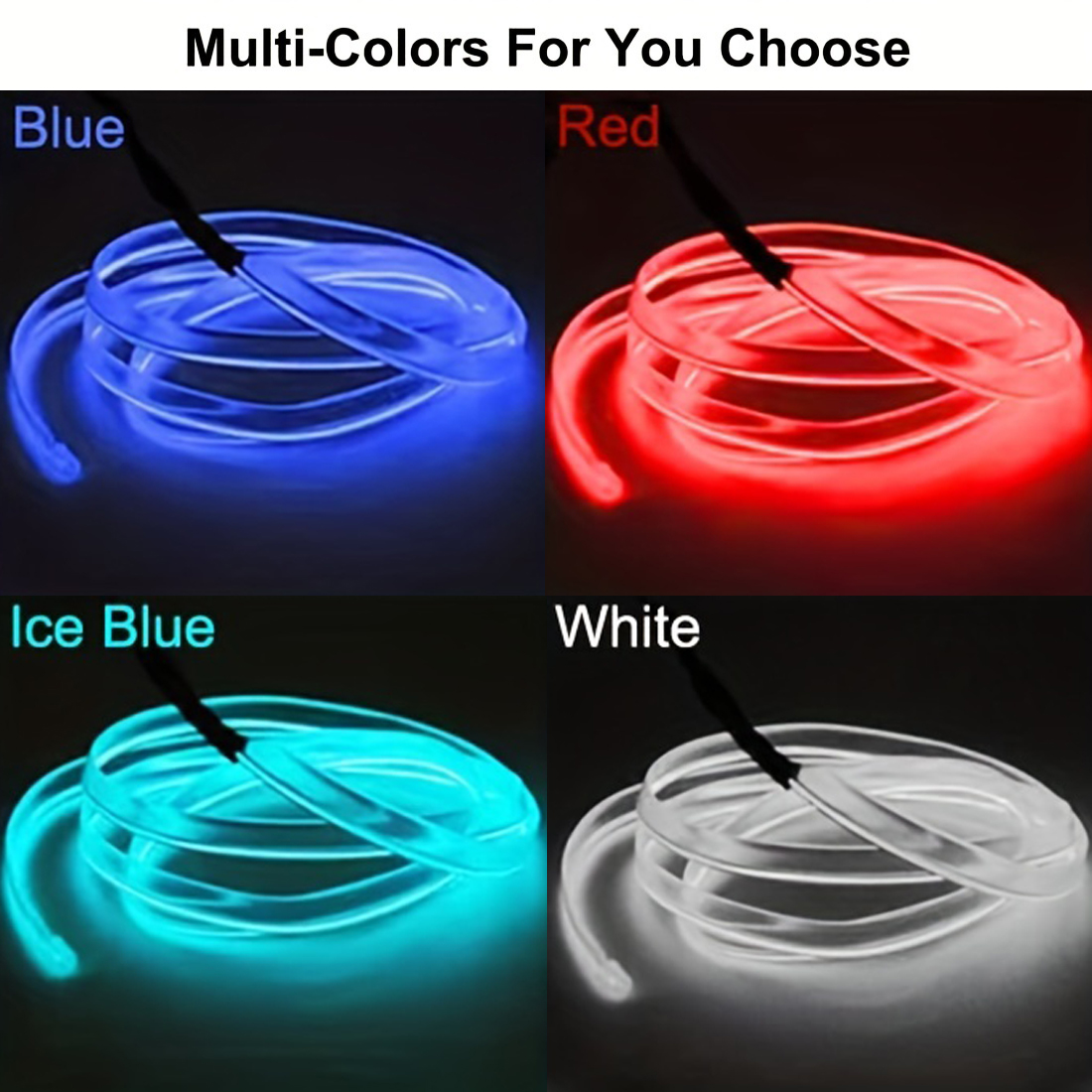 5m 네온 LED 자동차 실내 조명 스트립 5V DIY - Rope Light Decoration 리뷰 및 가격