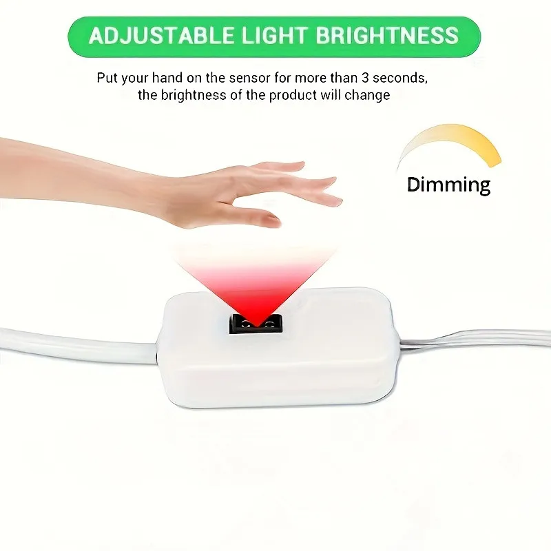 모션 센서 네온 LED 라이트 스트립 USB 디 밍이  - Rope Light Decoration 리뷰 및 가격