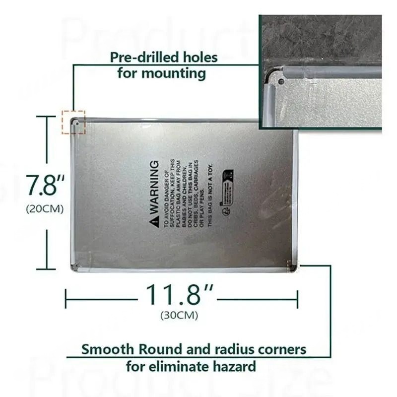 빈티지 금속 간판 