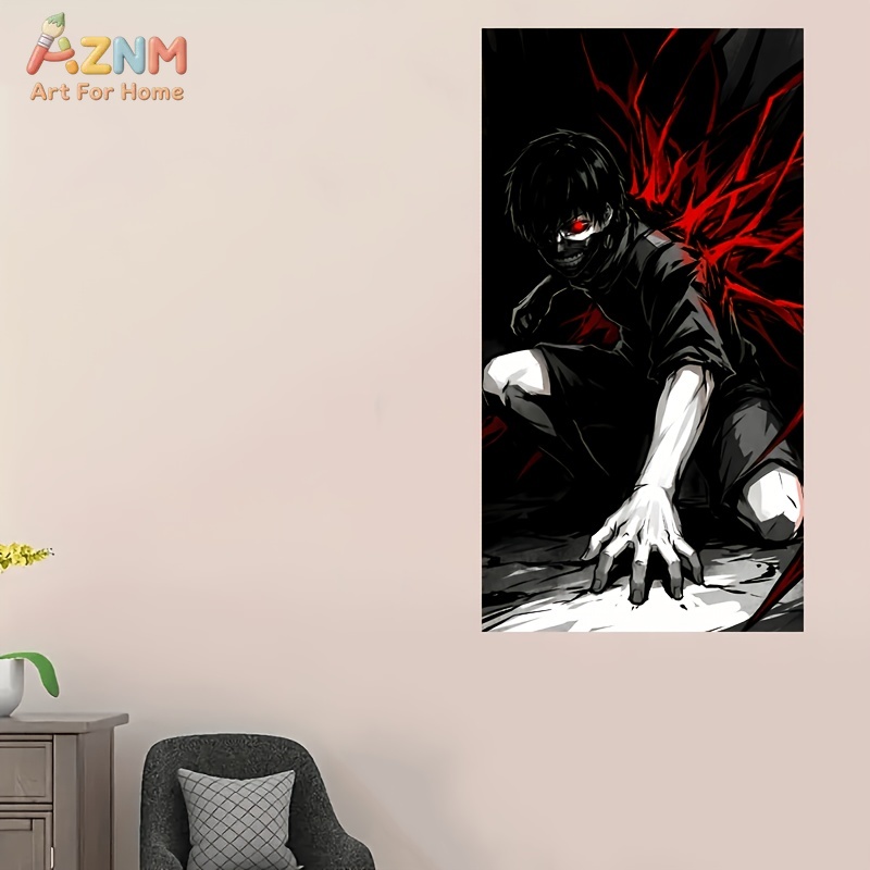 AZNM Tokyo Ghoul Kaneki Ken 블랙 - Home Decor Tokyo 리뷰 및 가격
