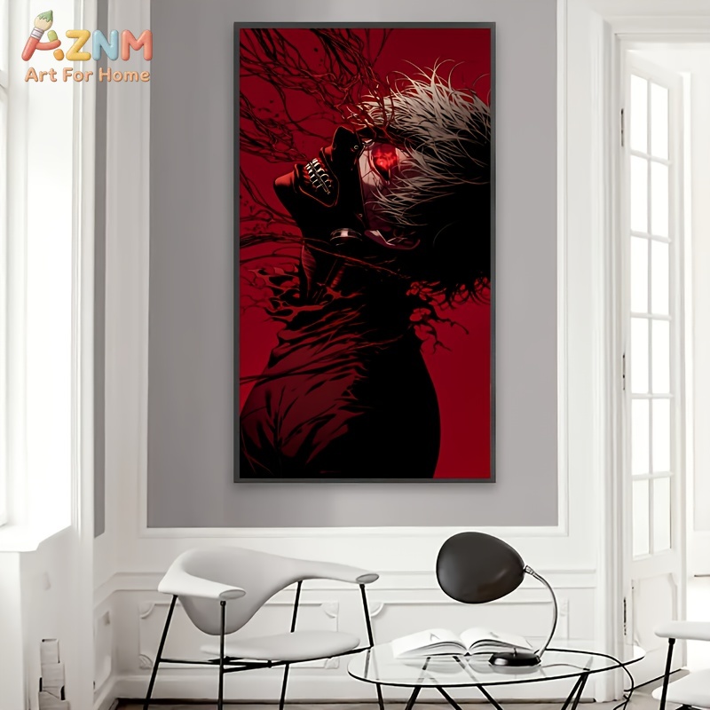 AZNM Tokyo Ghoul Kaneki Ken 레드 - Home Decor Tokyo 리뷰 및 가격