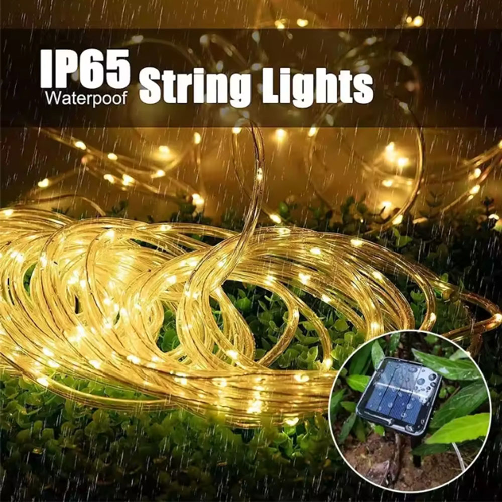 태양광 야외 LED 튜브 로프 가랜드 조명, 방수 글로 - Rope Light Decoration 리뷰 및 가격
