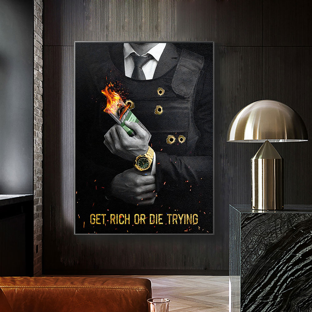 캔버스 벽에 인쇄 포스터, 낙서 팝 아트, 사무실 홈  - Home Decor Quotes On Wall 리뷰 및 가격