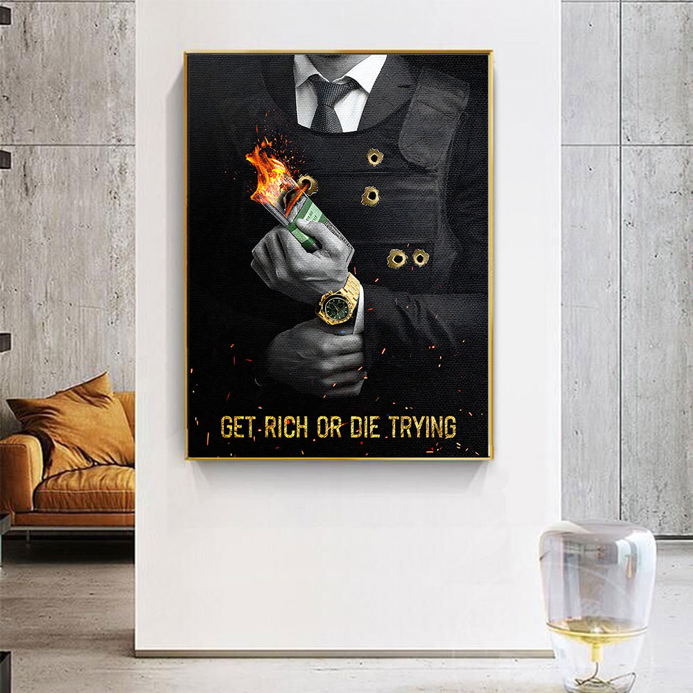 캔버스 벽에 인쇄 포스터, 낙서 팝 아트, 사무실 홈  - Home Decor Quotes On Wall 리뷰 및 가격