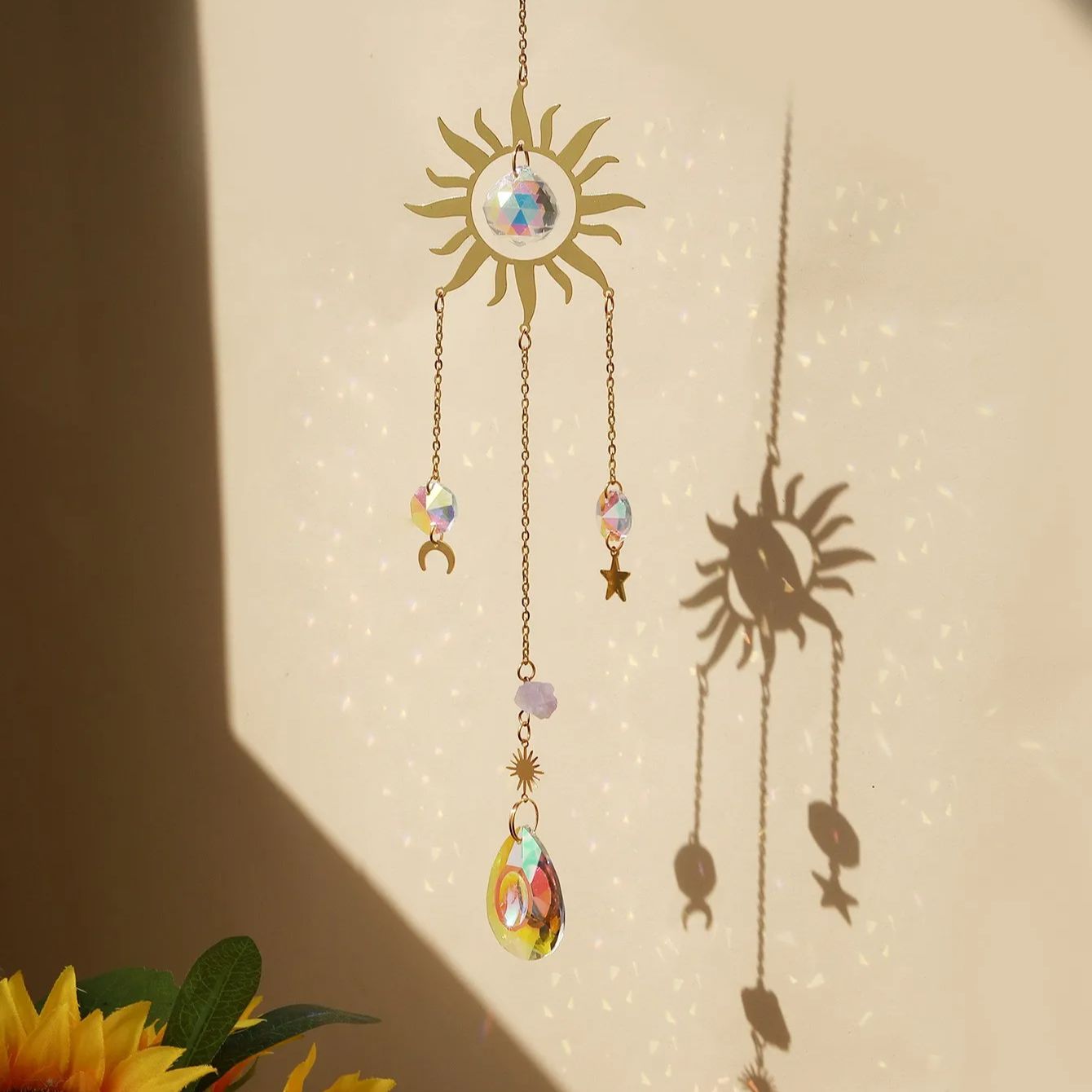 1개입 선캐쳐 크리스탈 파티오 창문 홈 장식용 펜던트 - Crystal Sun Catcher 리뷰 및 가격