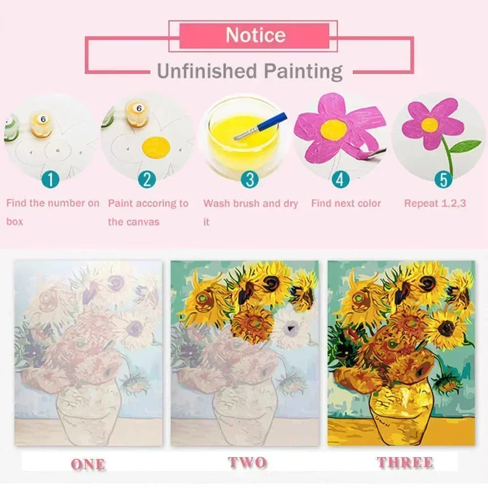 도쿄 도시 풍경 만화 유화 숫자 그림 그리기 세트 (성 - Home Decor Tokyo 리뷰 및 가격