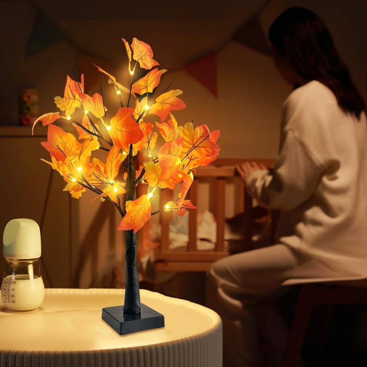 24 LED 인조 검은 자작나무 조명 DIY 가지 테이 - Home Decor Fallout 4 리뷰 및 가격
