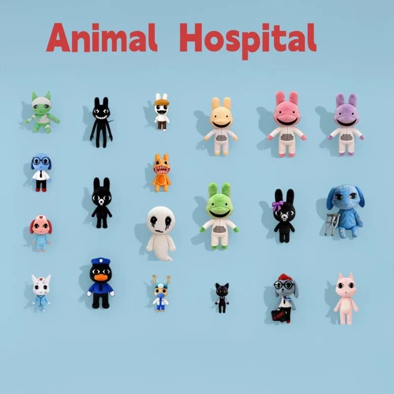 호러 게임 동물병원 봉제 인형, 부드럽고 포근한 만화  - Home Decor Collection 리뷰 및 가격