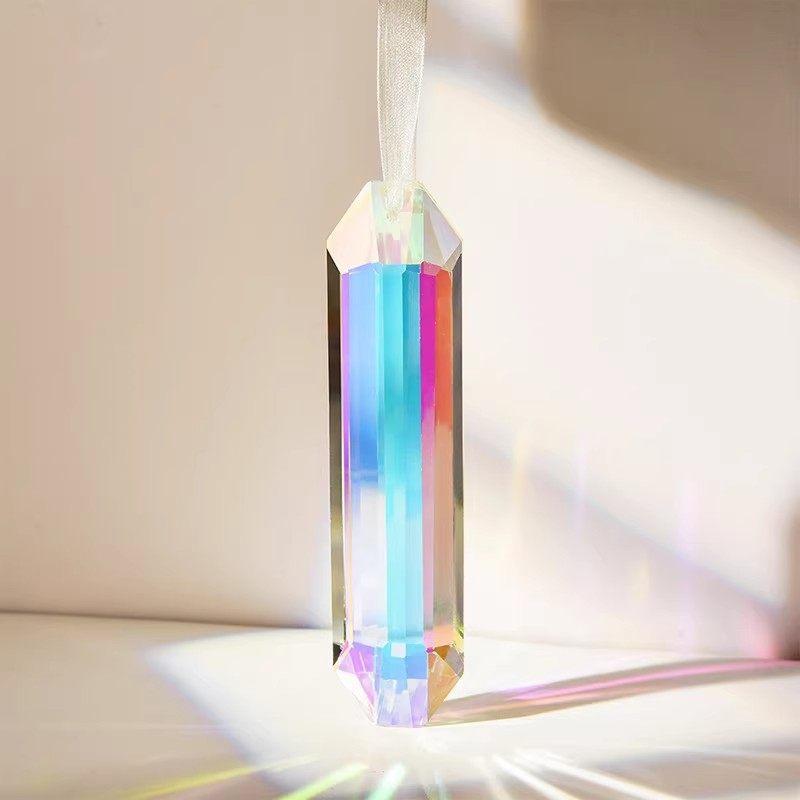 창문 장식용 컬러풀 인조 크리스탈 프리즘 썬캐쳐 펜던트 - Crystal Sun Catcher 리뷰 및 가격