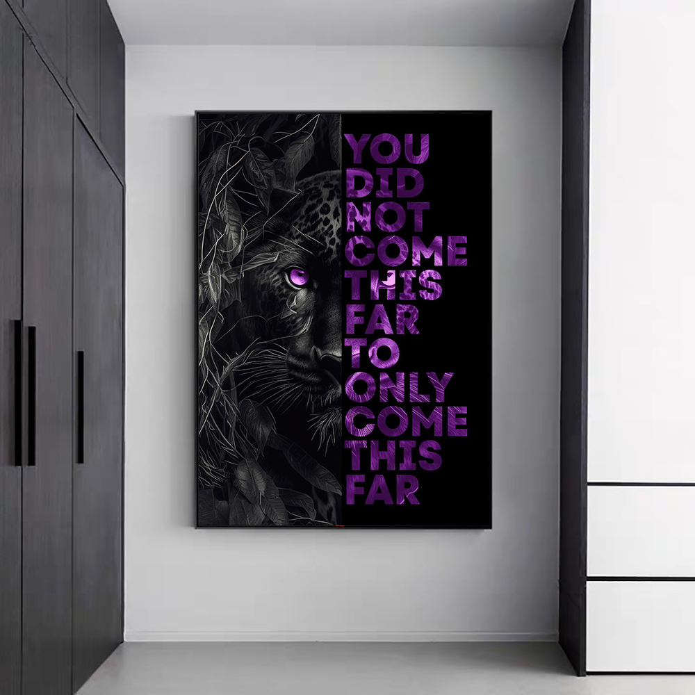 캔버스 페인팅 야생 사자 편지 동기 견적 아트 포스터  - Home Decor Quotes On Wall 리뷰 및 가격