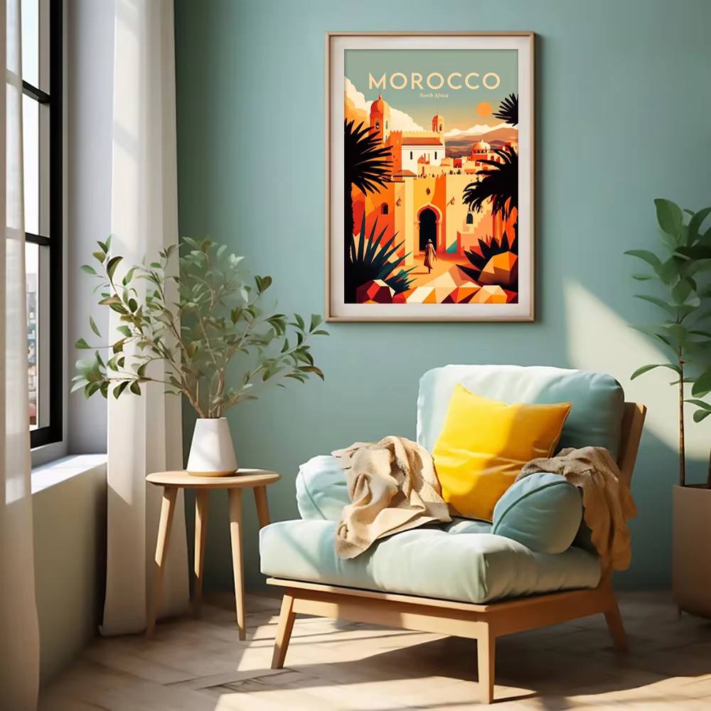 보헤미안 스타일의 다채로운 포스터, 자기 관리에 관한  - Home Decor Quotes On Wall 리뷰 및 가격