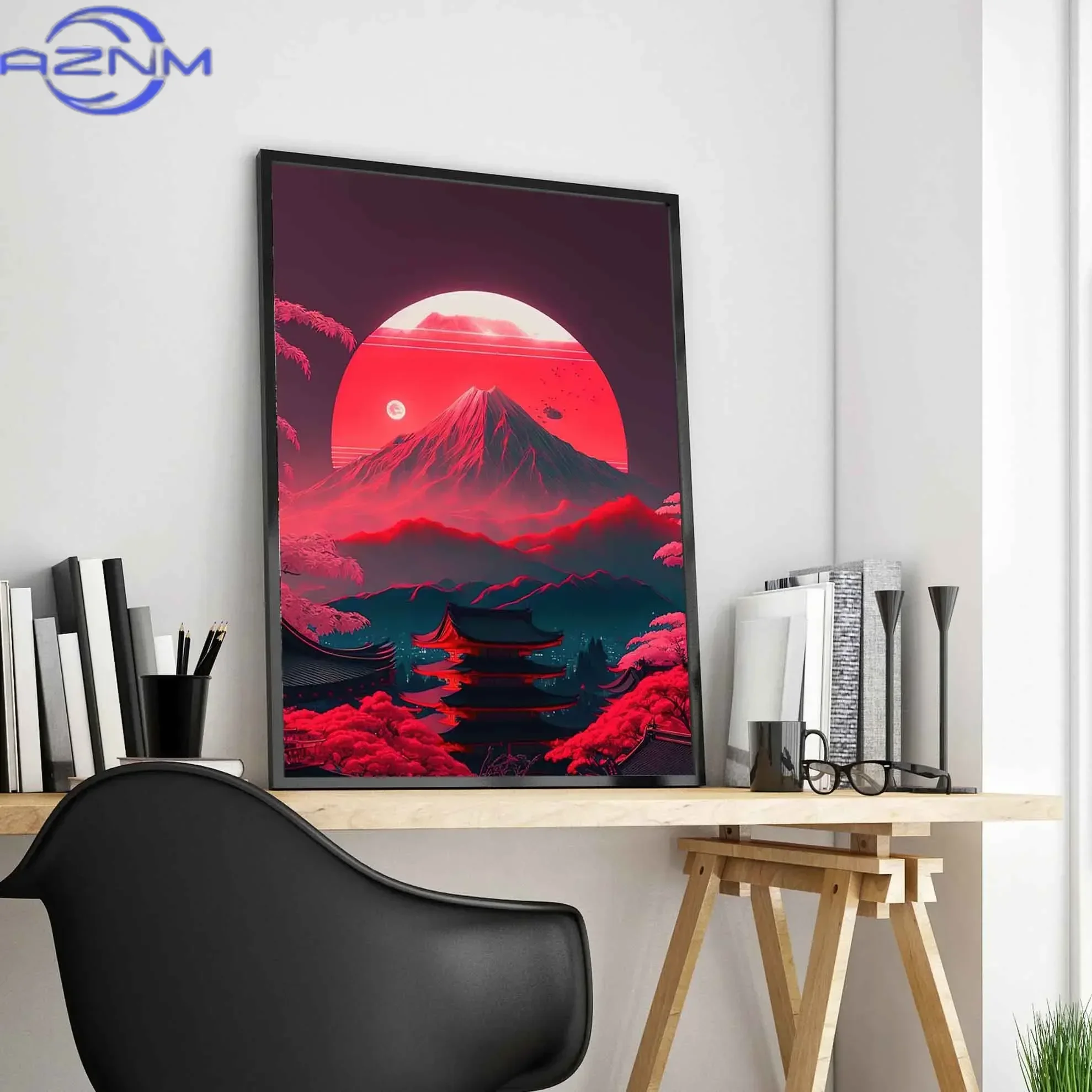 팝 네온 일본 도쿄 도시 풍경 포스터 인쇄 미학 자연  - Home Decor Tokyo 리뷰 및 가격