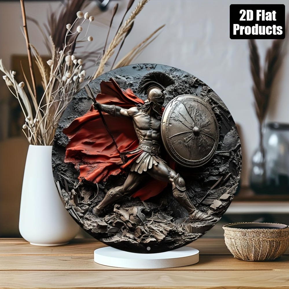 스파르탄 전사 라운드, 집, 사무실, 바, 주방 및 거 - Home Decor Reviews 리뷰 및 가격