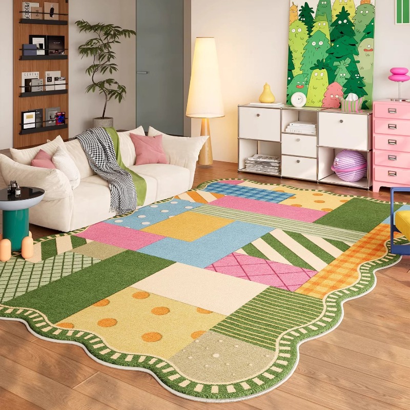 추상 도파민 거실 카펫 만화 크리 에이 티브 하이 엔드 - Home Decor Dopamine 리뷰 및 가격