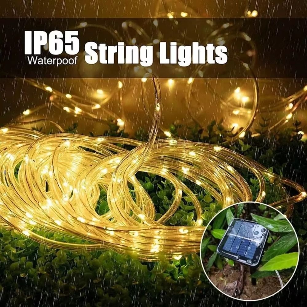 웨딩 파티 방수 태양열 스트링 조명 에너지 절약 8가지 - Rope Light Decoration 리뷰 및 가격