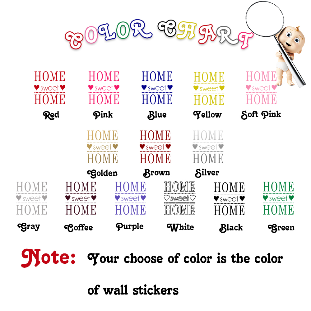 홈 스위트 홈 문구 벽 스티커, 거실 장식 벽지, 월  - Home Decor Quotes On Wall 리뷰 및 가격