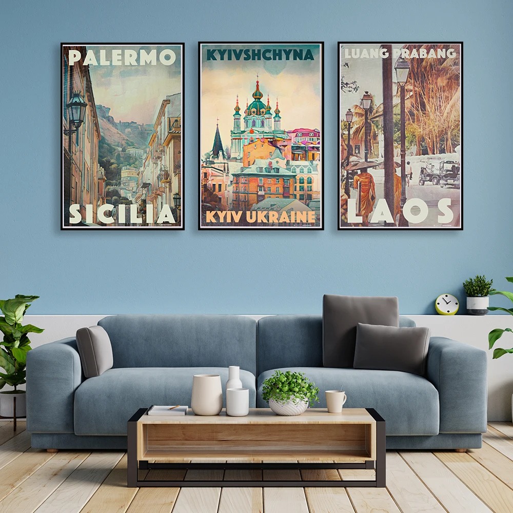 아르메니아 여행 빈티지 예레반 인쇄 티라나 알바니아 여 - Home Decor Yerevan 리뷰 및 가격